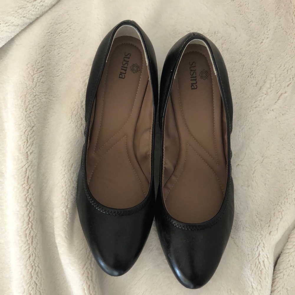 Susina Leather Wedges